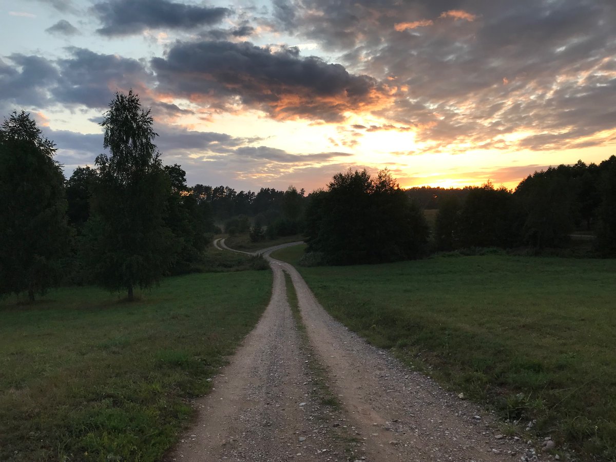 May we all celebrate the Exodus next year in a time when human dignity and kindness have prevailed over cruelty and terror. Photograph by our son, Kalev, at Dwór Miłosza w Krasnogrudzie, of a path that beckons to a better world to come. חַג שָׂמֵחַ!