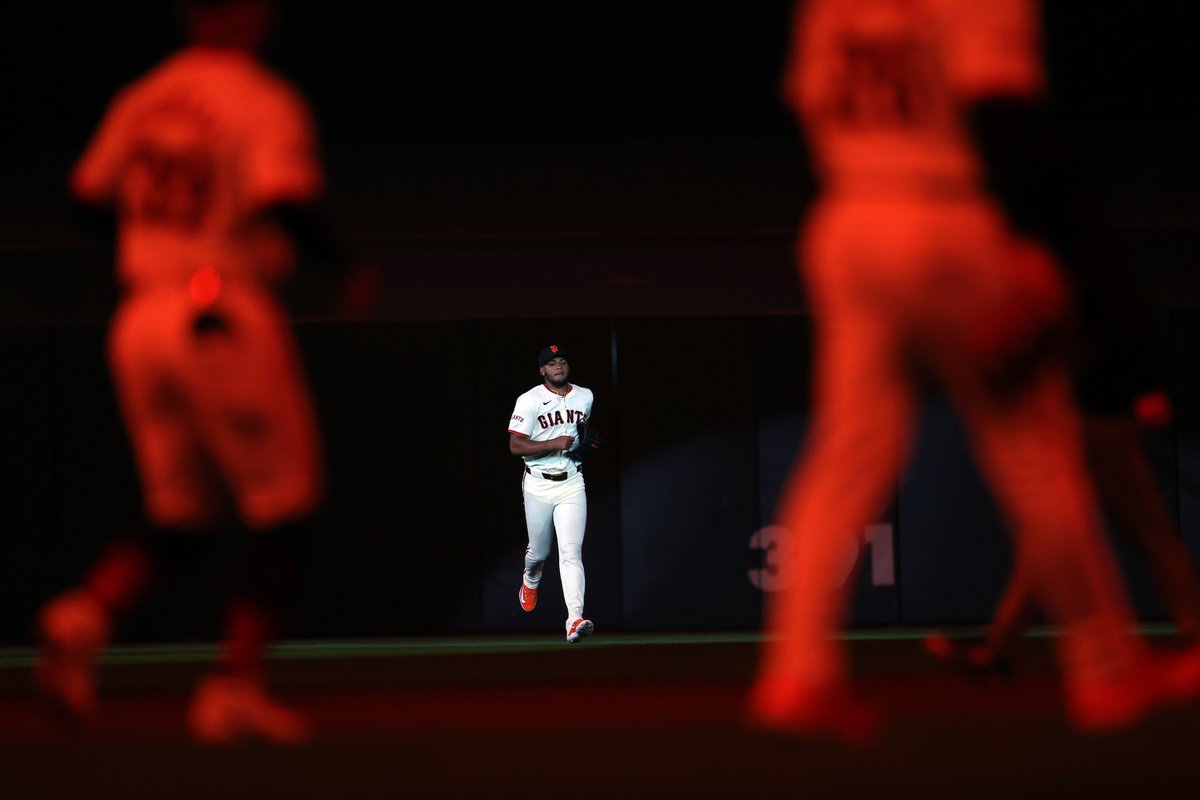 San Francisco Giants’ closer Camilo Doval enters the game in 9th inning against New York Mets during MLB game at Oracle Park in San Francisco. @sfchronicle photo by @ScottStrazzante
