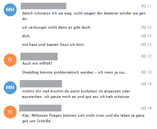 brokenspirits's tweet photo. ich bin ja für einen neuen Hashtag: #TelegramFiles. 
Lasst uns unter diesem Hashtag die lustigsten Eigentore der #Querdeppen posten 🥳🥳 https://t.co/AN3CwFE2pf