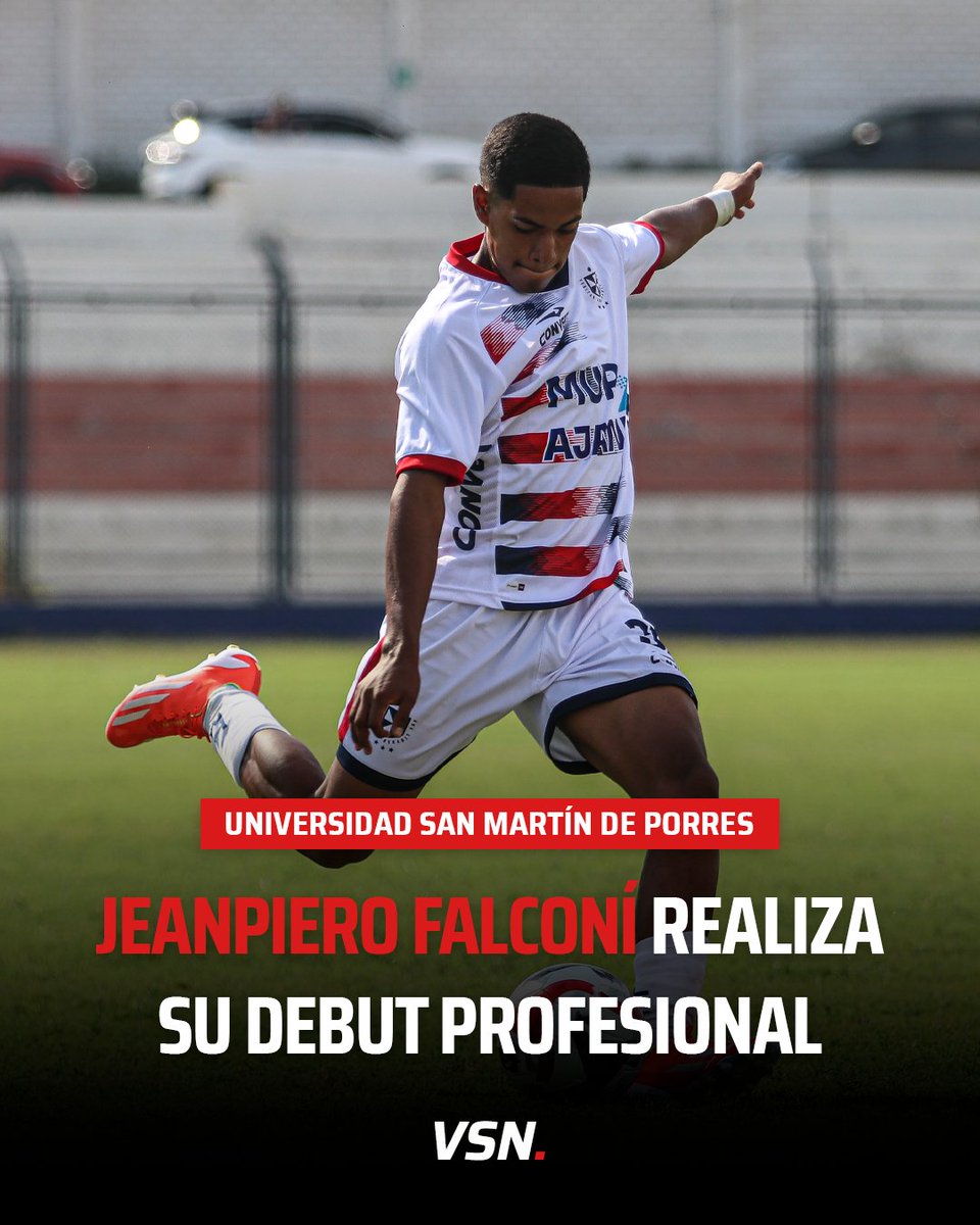 💫¡UN SUEÑO HECHO REALIDAD!⚽

Jeanpiero Falconí (Cat. 2008) debutó profesionalmente con la U. San Martín hoy en el partido contra Cantolao por la 3ª fecha del Grupo B en la Liga 2.

☑ Ingresó a los 86' del encuentro y se mostró muy participativo pese al poco tiempo en cancha.