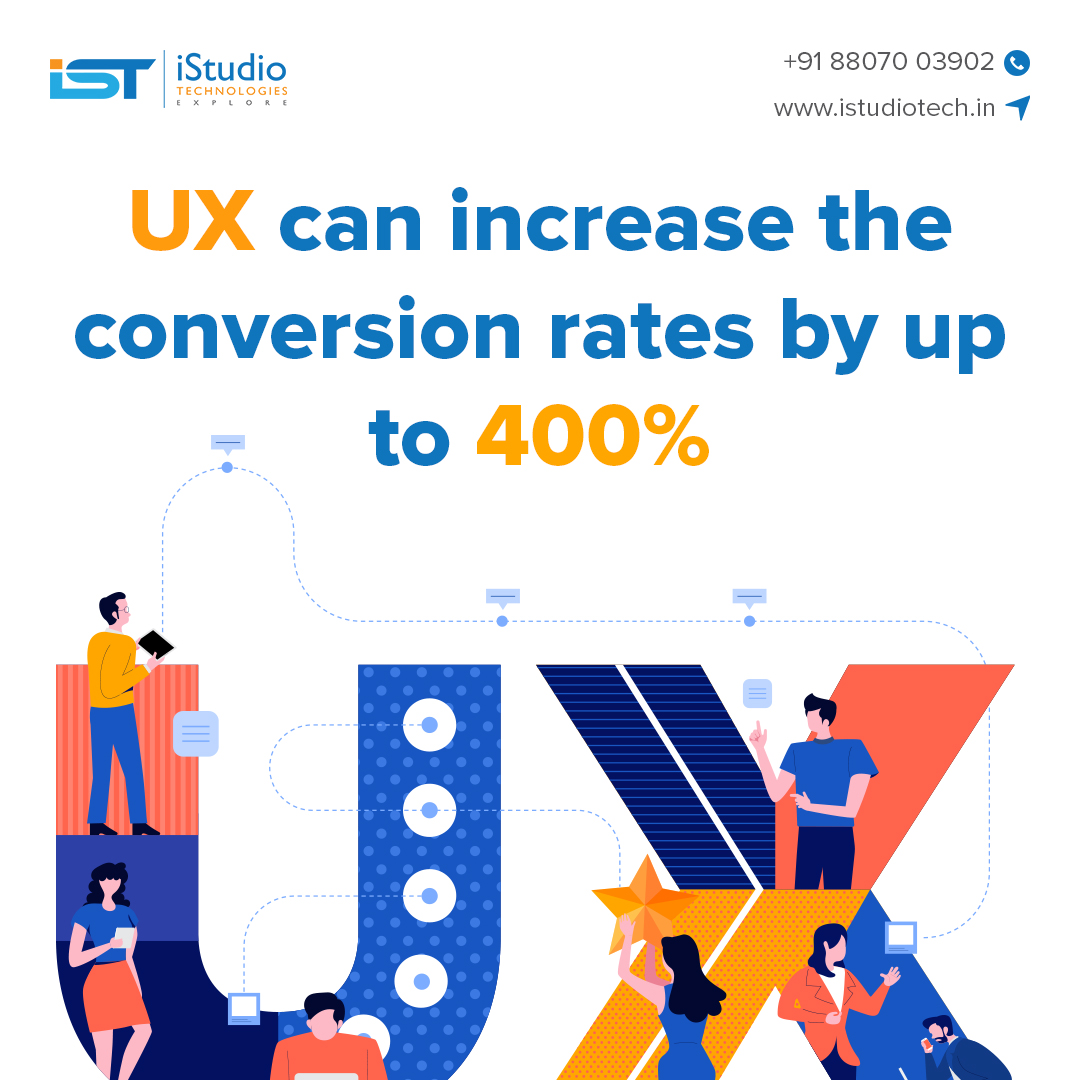 UX can increase the conversion rates by up to 400%

#webdeveloper #webdevelopment #WebsiteDevelopers #website #staartup #startuplife #startupsuccess #startupbusiness #business #businesstips #seo #BusinessGrowth2024