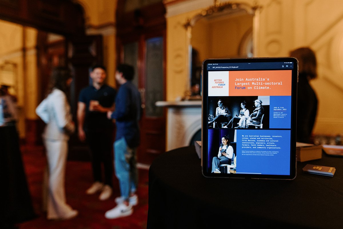 The Better Futures Forum launch event on Sunday evening was a delight! Thanks so much @cityofsydney and Councillor @HYWilliamChan for hosting us at the Town Hall. Stay tuned for exciting Forum news announced next week. #betterfuturesforum #betterfutures