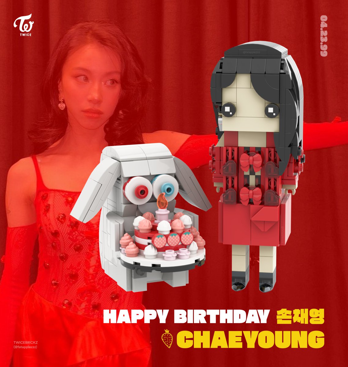 #HappyChaeyoungDay to our Strawberry Queen #CHAEYOUNG 👑🍓🥂 this quirky artsy idol turned gorgeous superstar will forever be lovable maknae! Happy vibes for her birthday with family, friends and of course #TWICE🍰
#HAPPYCHAEBERRYDAY #딸기제철에_태어난_딸기곤듀 #트와이스 #채영