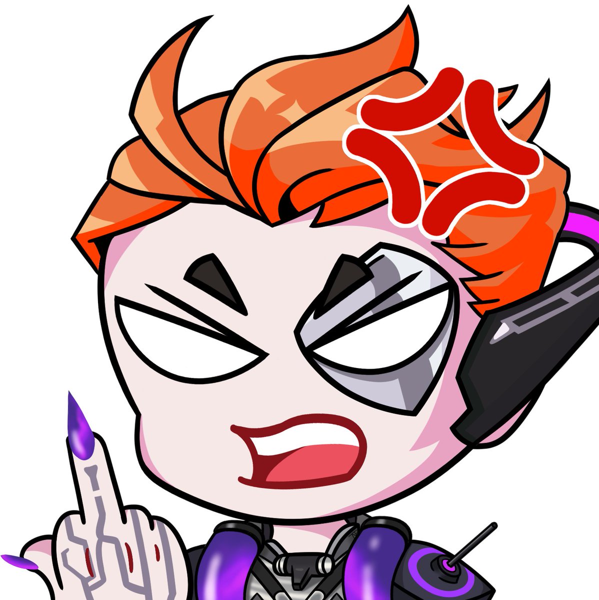 Weaklyt7's tweet photo. Did some Overwatch 2 Emotes for @Viral_Chaos29! I'm so glad him and their community loved them! <3 https://t.co/7xV46BD8Dp