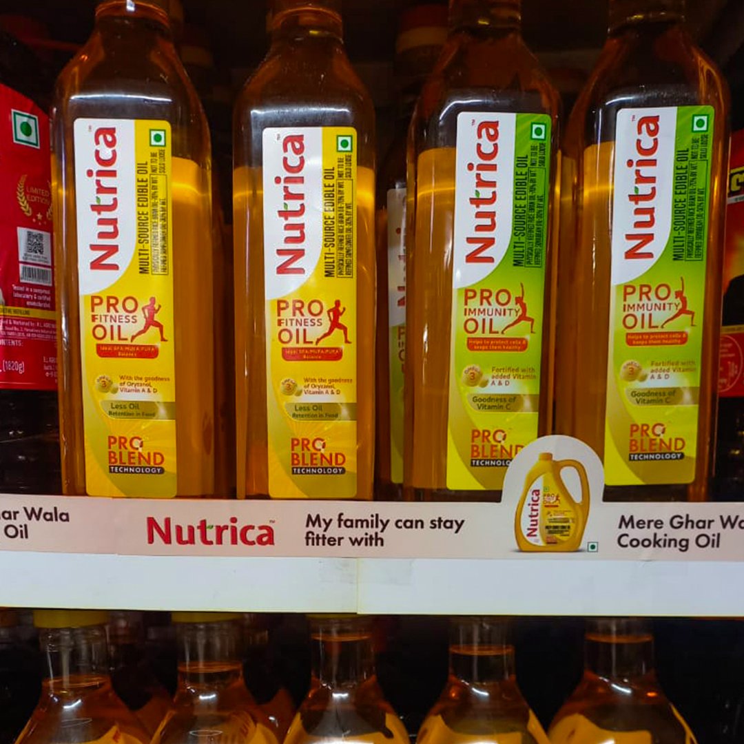 Nutricafoods's tweet photo. Nutrica edible oils now in New Delhi! Boost immunity, fitness, and teen energy with ProBlend technology. Get Nutrica Pro Fitness, Pro Immunity, or Pro Energy at stores today.

#Nutrica #EdibleOils #HealthyLiving #ProBlend #ProFitness #ProImmunity #ProEnergy https://t.co/fHrPwfIZi2