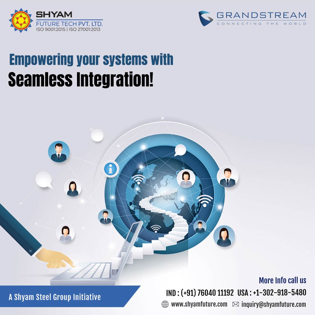 A business efficiency relies heavily on seamless system integration. Our systems integration services provide you with the key to unlock your business potential. 
.
.
.
#systemintegration #Grandstream #BusinessEfficiency #businesspotential #SeamlessExperience #sftech