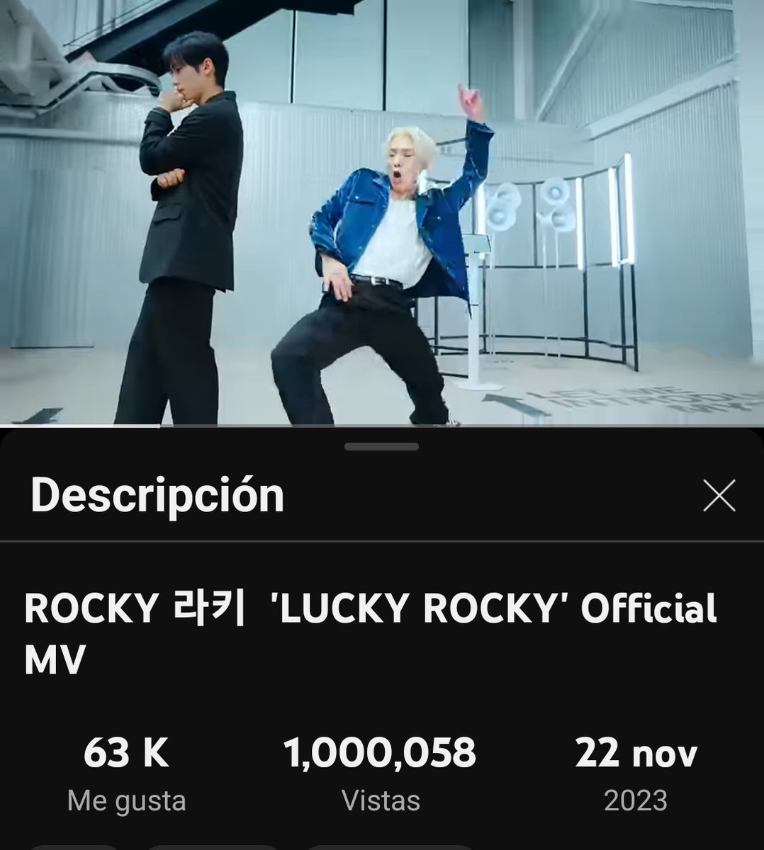 Lucky Rocky traspasó el millón de repeoducciones en You tube, muchas gracias a todos #ROCKY #LUCKYROCKY #ONEFINEDAY #HAMO #AROHA