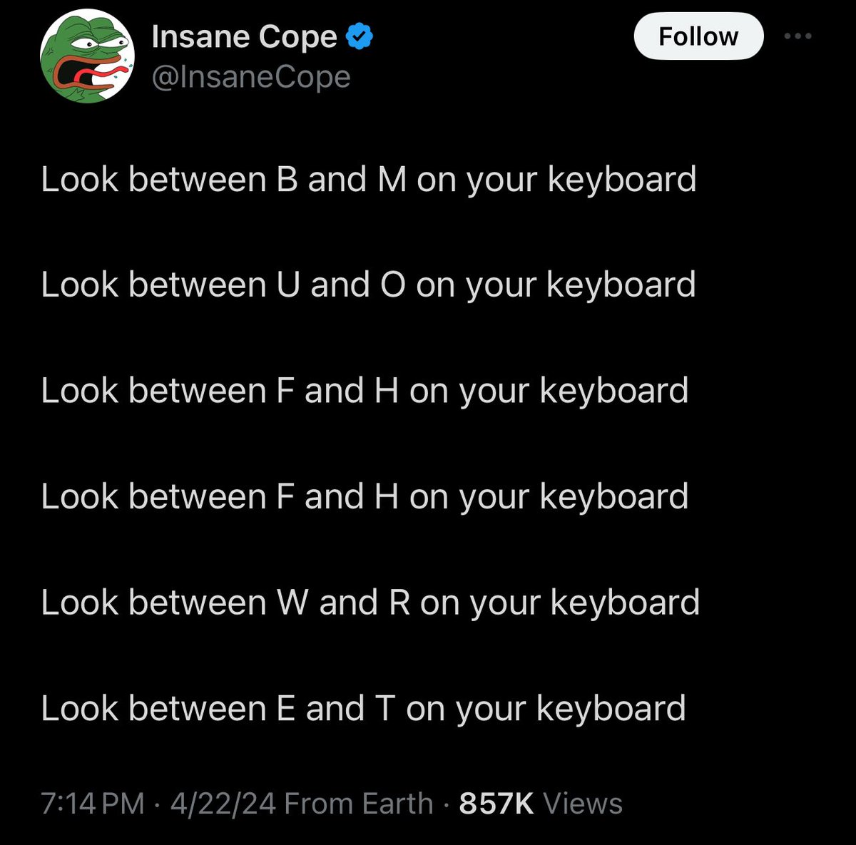 esjesjesj's tweet image. Being too scared to say the word is a cope