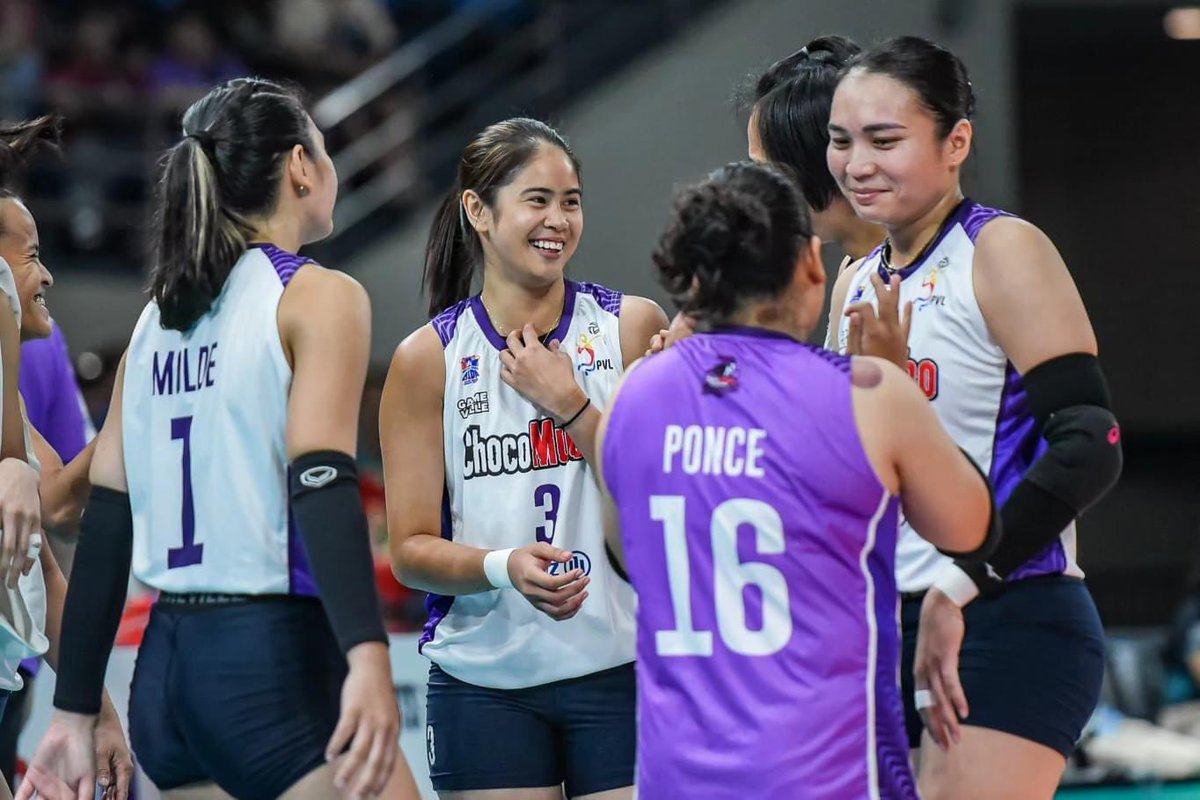 Gameday! Let’s finish the elimination round strong Titans! Goodluck and get this 9th win! Ube Fighting! 💜💜💜 

#ChocoMucho #TitanPride #PVL2024