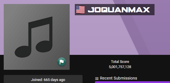ScoreSpyCHTop12's tweet photo. Joquanmax has reached 5 billion points! https://t.co/Z5X28E5Ztb