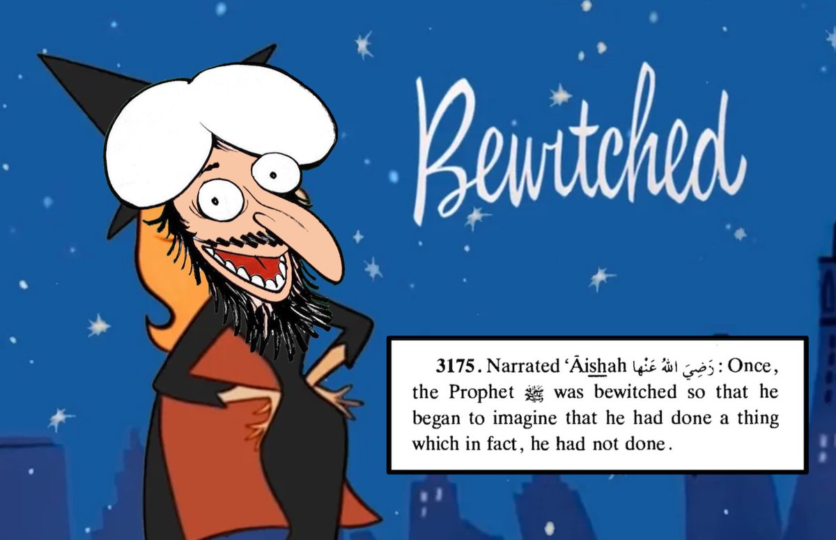 Anyone else want to see a reboot of the 1960s show 'Bewitched,' but this time starring Muhammad as a bewitched prophet?