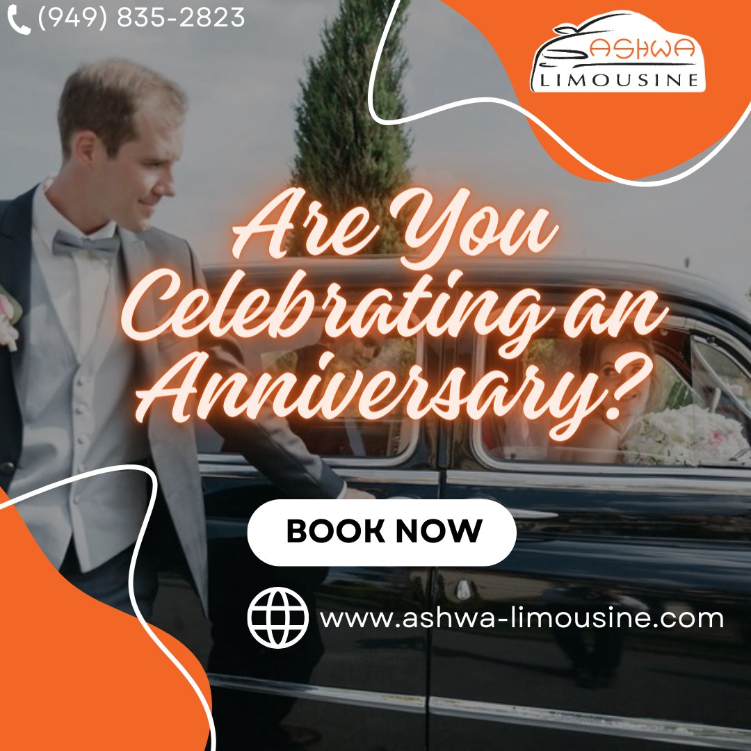Are You Celebrating an Anniversary? Make the Night Special with a Limousine from Us! 🥂💖

Visit our Website ashwa-limousine.com/services/

#AshwaLimousine #LimoService #OntarioAirport #OrangeCounty #LosAngeles #LaxAirport #DisneylandTransport #PalmSprings #SanDiego #ThousandOaks