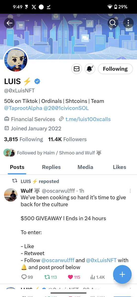 seald09's tweet photo. @oscarwulfff @0xLuisNFT Thank you!! https://t.co/hawrRtaJGE