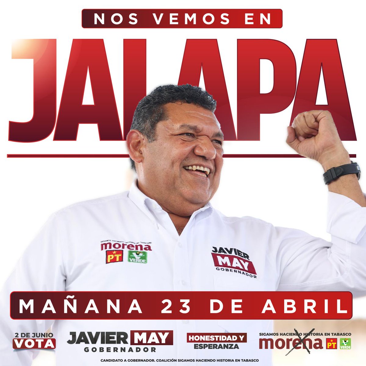 Avanzamos con nuestra gira de campaña, esta vez nos veremos en el municipio de Jalapa.
