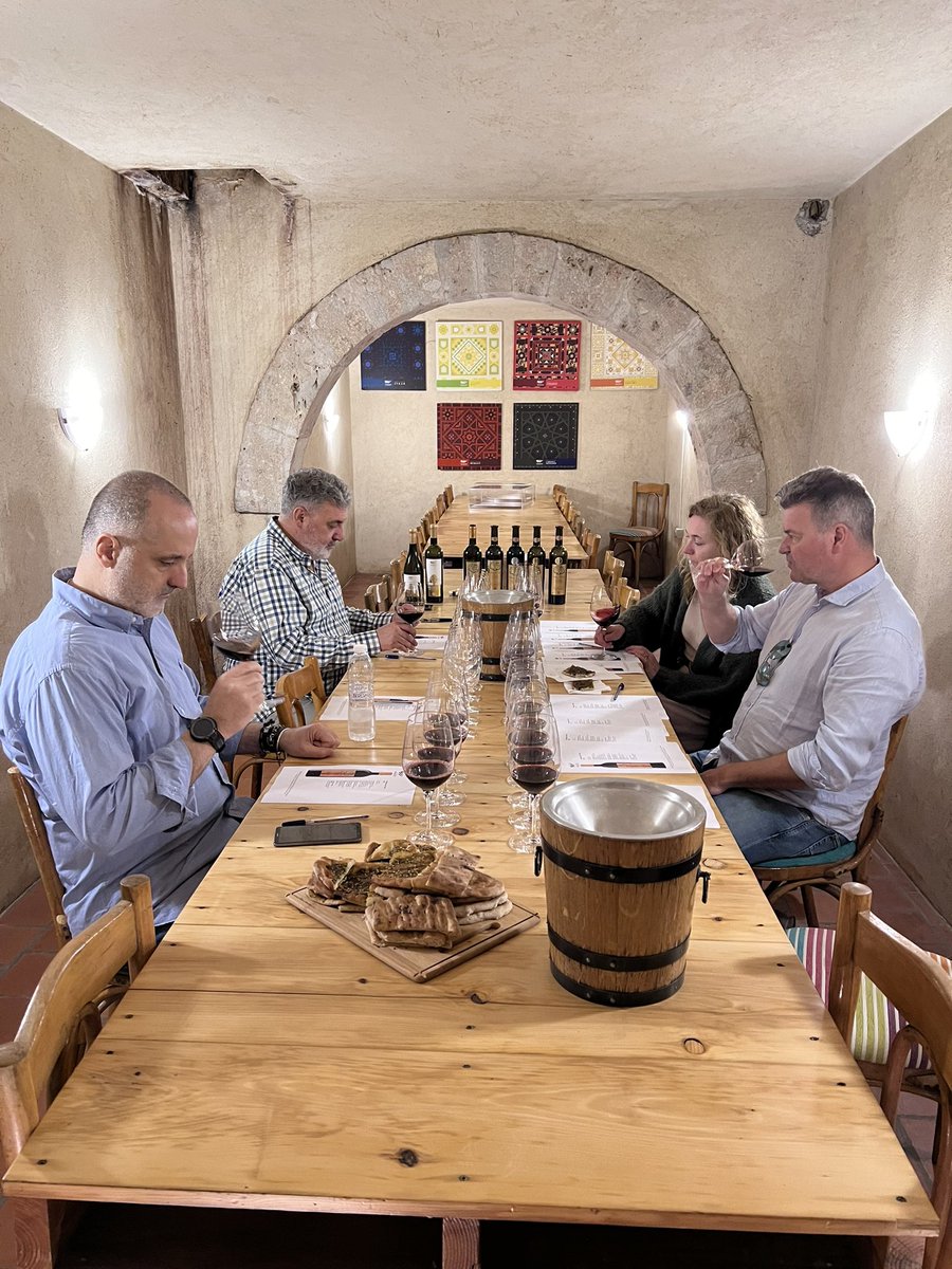 A wonderful vertical tasting with Tanja and Sven Château les Cedres 2009-2010-2011-2012-2013 . #domainewardy #wine #chateaulescedres #verticaltasting #sustainable #awardwinning #lebanesewine #lebanesewineries #winesoflebanon #premiumwine #lebanon #belgium #familybusiness