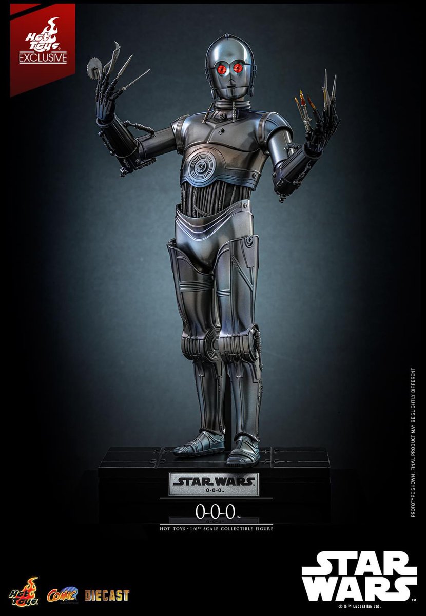 Star Wars™ - 1/6th scale 0-0-0™ Collectible Figure [Hot Toys
