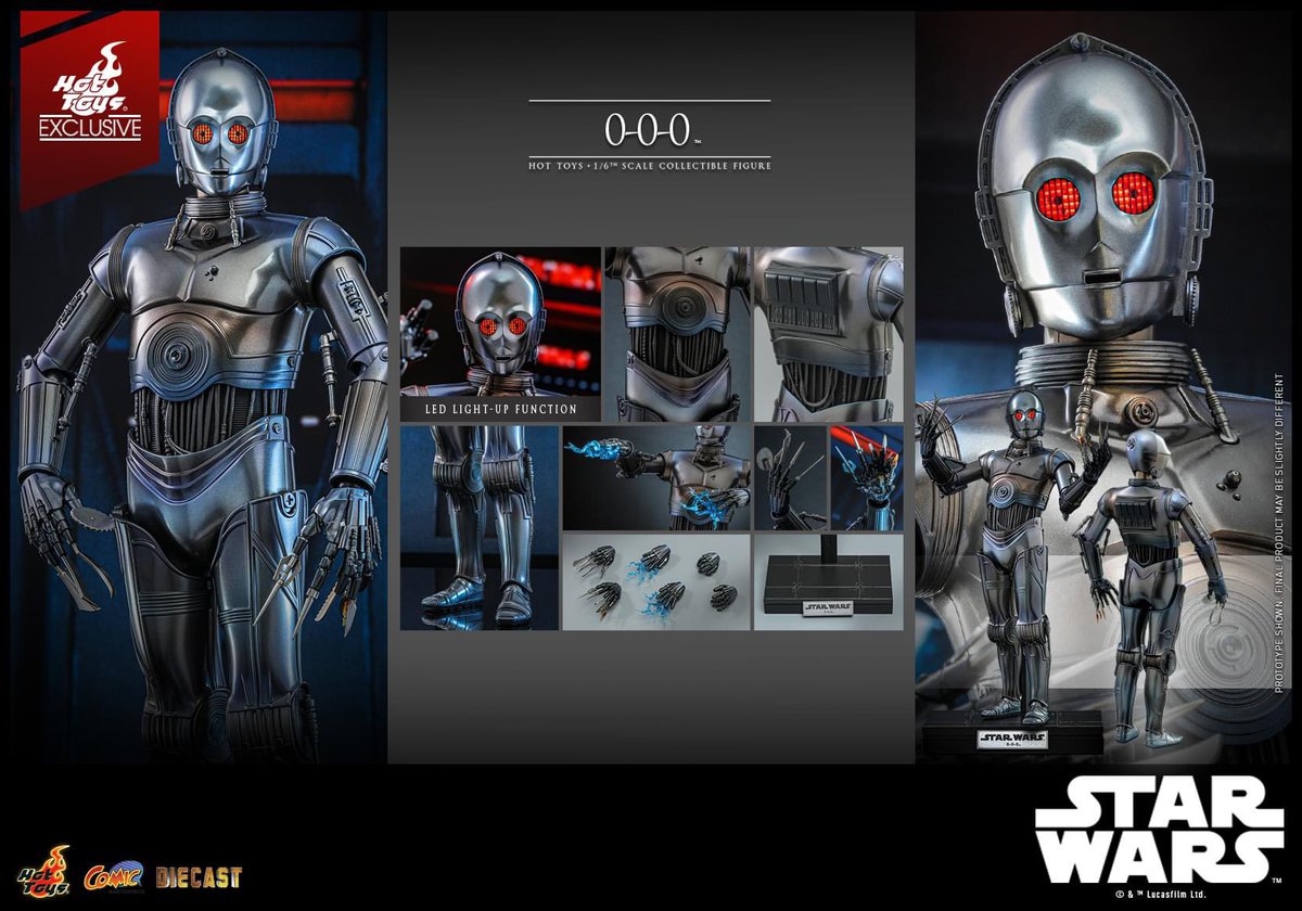 Star Wars™ - 1/6th scale 0-0-0™ Collectible Figure [Hot Toys