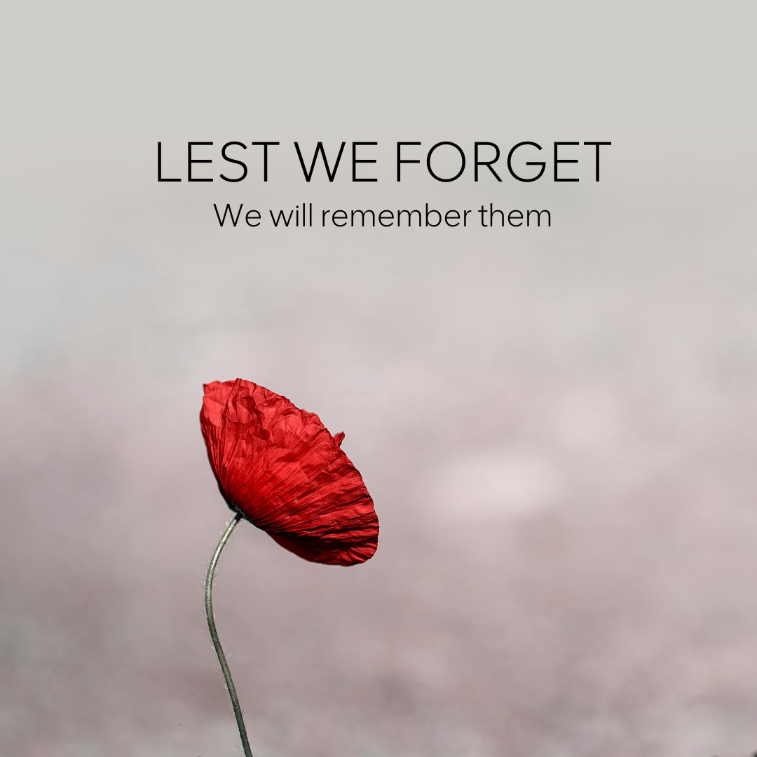 We will remember them. #ANZACDay