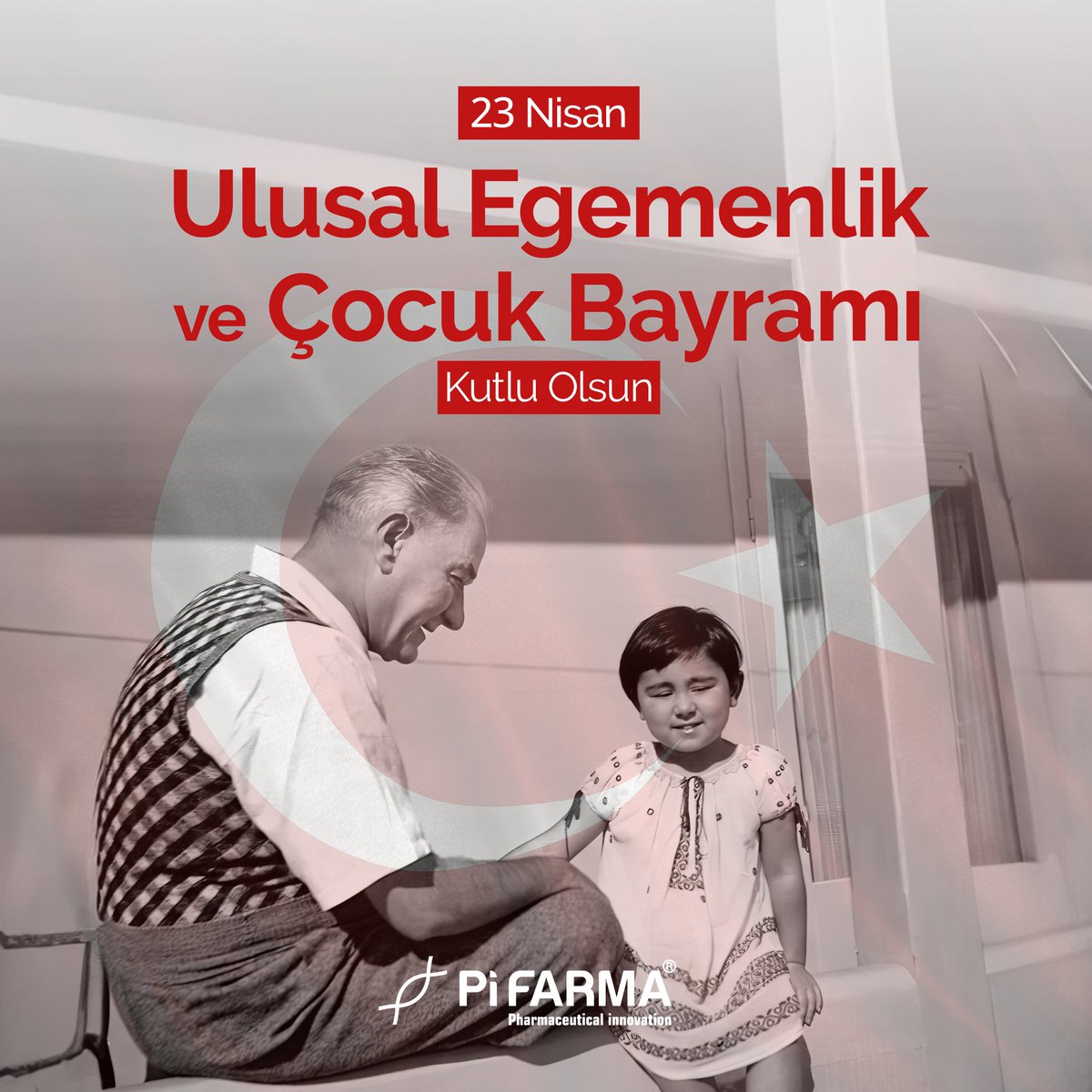 pi_farma's tweet photo. 23 Nisan Ulusal Egemenlik ve Çocuk Bayramı Kutlu Olsun.🍭

#23nisan
#23nisanulusalegemenlikveçocukbayramı
#mustafakemalatatürk
#pifarma https://t.co/ge8qO7wgcR