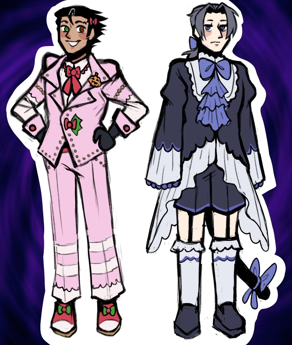 ghostiebooo's tweet photo. (bashes my interests together violently) What's up guys 
#umineko #aceattorney https://t.co/eyaT51TXFH