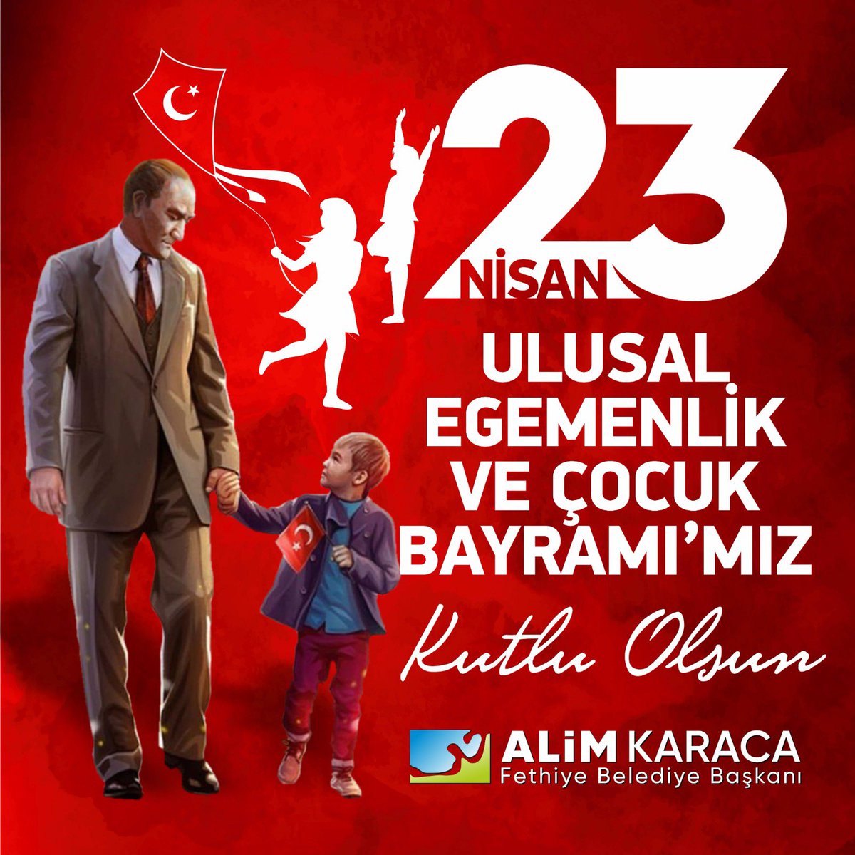 “Egemenlik kayıtsız şartsız milletindir” diyen, Gazi Mustafa Kemal Atatürk’ün dünyada çocuklara ithaf ettiği, ilk ve tek bayram olan 23 Nisan Ulusal Egemenlik ve Çocuk Bayramımızı kutluyoruz. Ulusal egemenliğimizi ve milletimizin sarsılmaz iradesini temsil eden Büyük Millet…