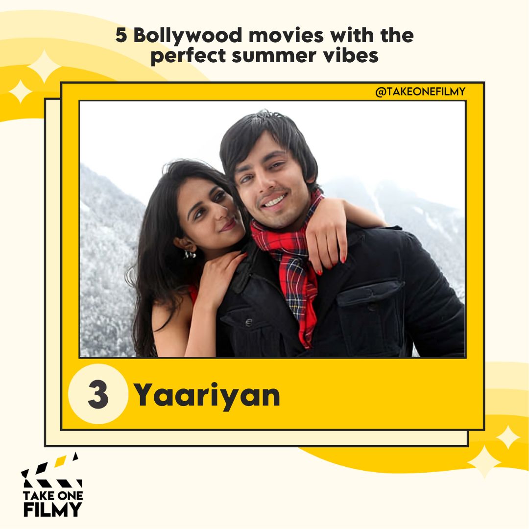3. Yaariyan
#Yaariyan is a coming-of-age film that explores friendship, love, and the adventures of youth with a mix of drama, music, and romance. With the summer hit #BlueHaiPaaniPaani by #YoYoHoneySingh, this film is the perfect way to kick off your summer. ☀️