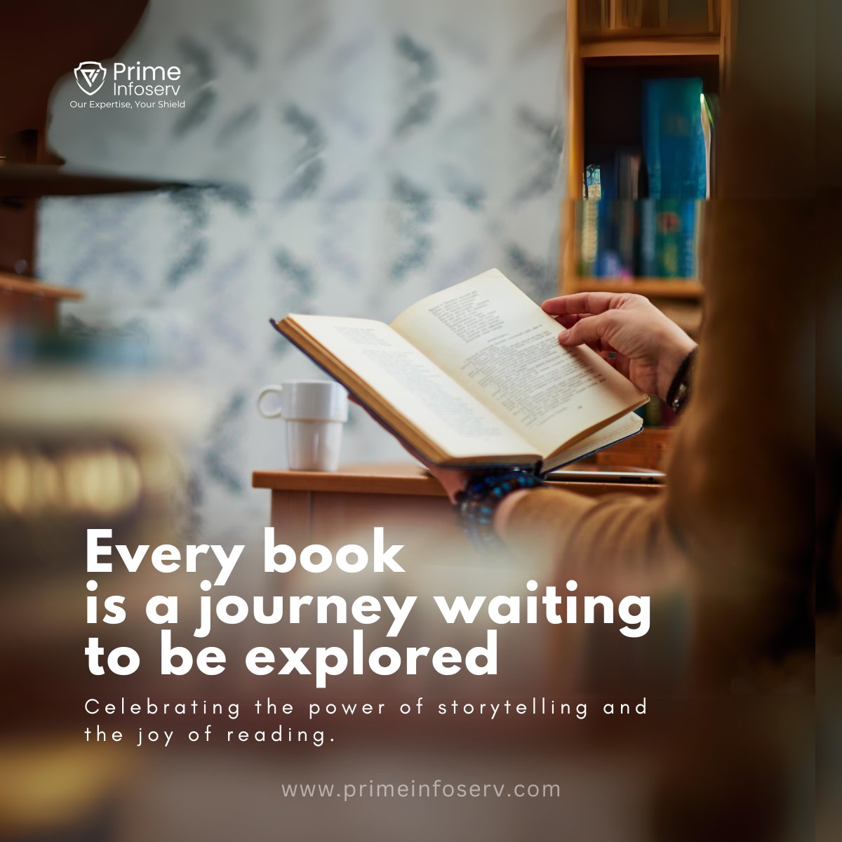 Every book is a journey waiting to be explored. Celebrating the power of storytelling and the joy of reading.  #worldbookday #Primeinfoserv

 #prime #cybersecurity #dataprotection #technology #infosec