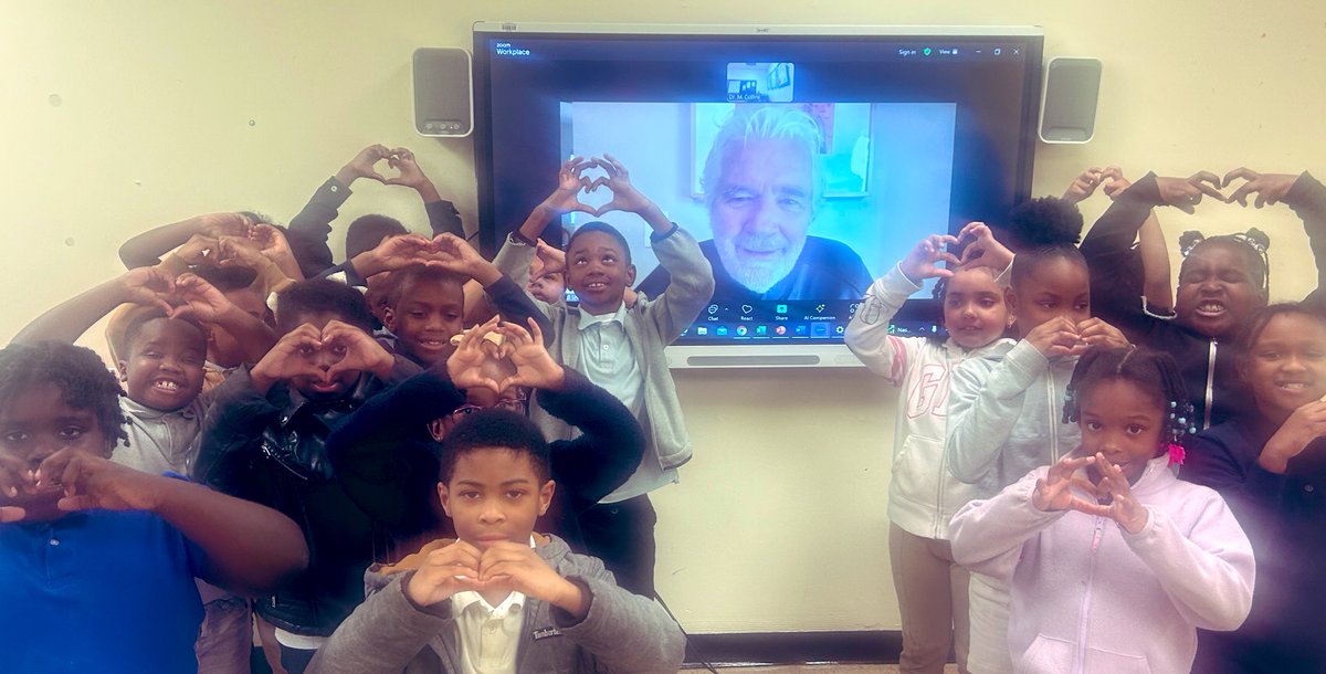 Shane Derolf, former president of Random House Entertainment and author of 'The Crayon Box that Talked,' which sold over 2 million copies, discussed the process of writing and illustrating books with the students. They were ready to collaborate in pairs! ❤️technology #nbctstrong