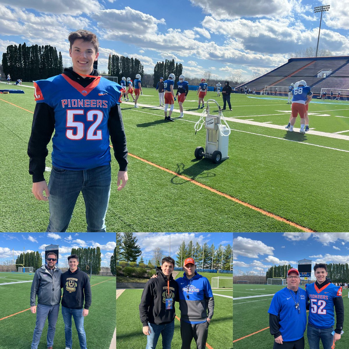 Great visit to @UWPlattFootball! Thank you @Ryan_Munz @CoachSheehan12 @CoachMikeUWPlat and the entire staff for the hospitality. 🙏 #OLB #LINEBACKER @SHSpatFB @MikeBuke99 @PrepRedzoneIL @EDGYTIM