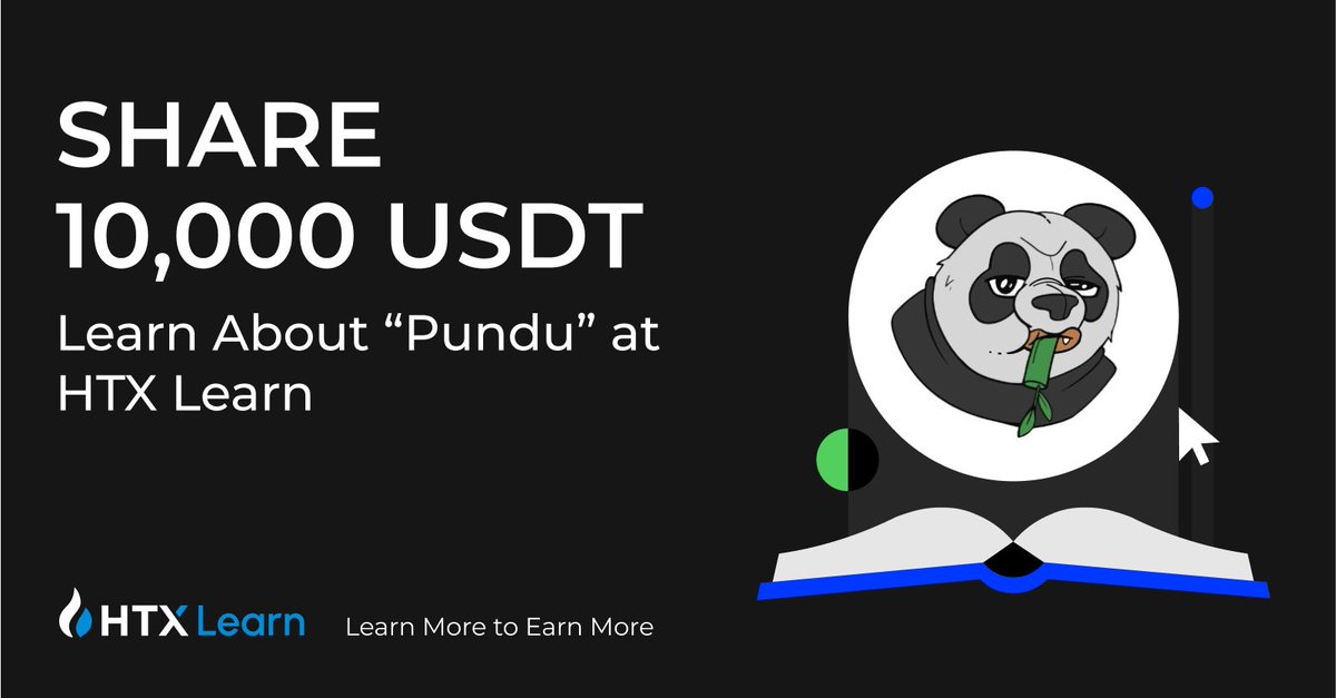 #HTX Learn & Earn! 🚀Share $ 10,000 in Rewards: 🔓𝗥𝗲𝘄𝗮𝗿𝗱 𝟭: ✅RT + Ace the Quiz: bit.ly/3vKqAWw ✅Follow @Htx_Learn & @pundusol ✍Fill out the form: bit.ly/3Us0eCC 🔓𝗥𝗲𝘄𝗮𝗿𝗱 𝟮: ✅Nail all questions 🎁Join now for a chance to win!