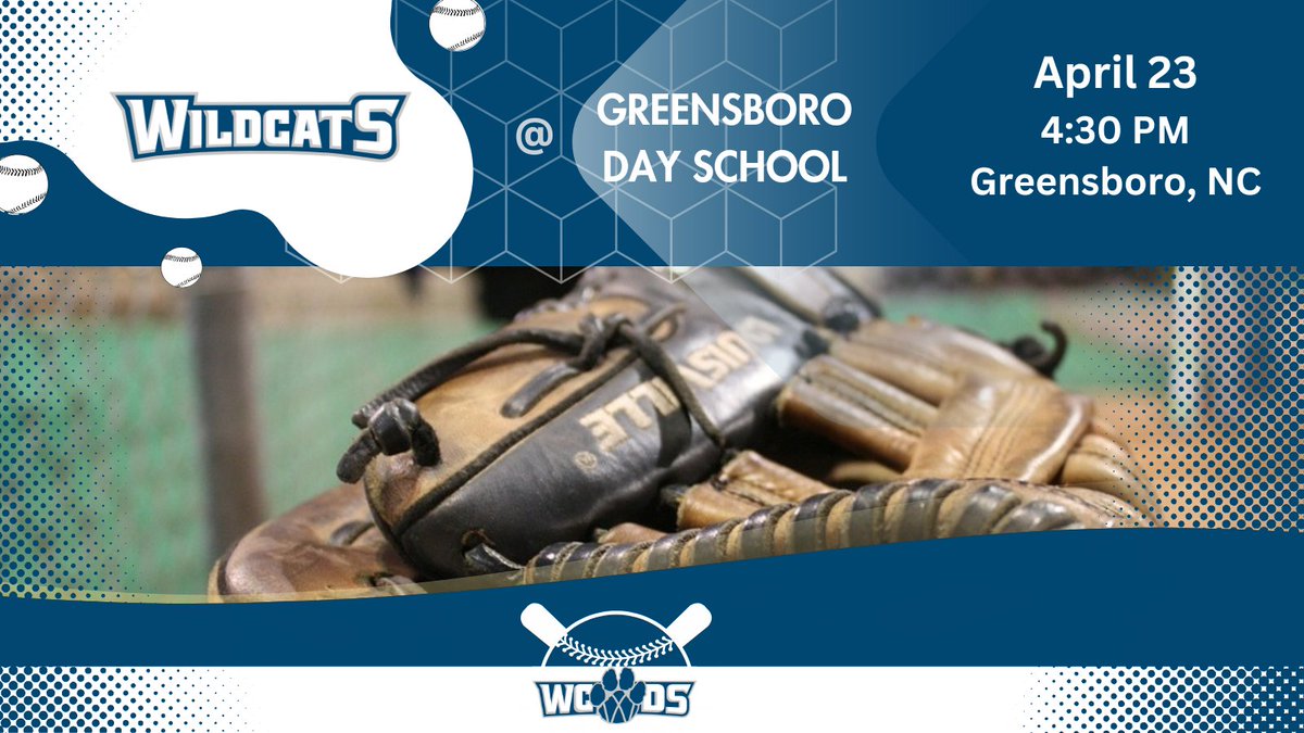 Varsity Baseball | Westchester Country Day School (@wcds_baseball) on Twitter photo The Wildcats head to Greensboro tomorrow for a big conference matchup with <a href="/GDS_baseball/">GDS Baseball</a> at 4:30pm. Go Cats! #WCDSBaseball #WCDSWildcats The Wildcats head to Greensboro tomorrow for a big conference matchup with <a href="/GDS_baseball/">GDS Baseball</a> at 4:30pm. Go Cats! #WCDSBaseball #WCDSWildcats
