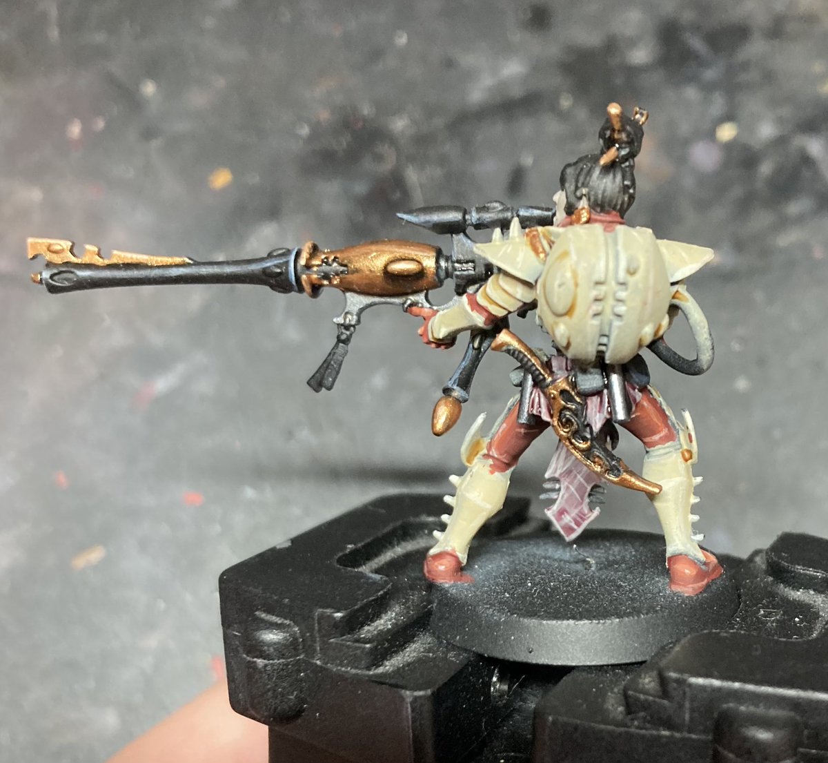 Kabalite with a dark lance from my current batch paint! #Warhammer #warhammer40k