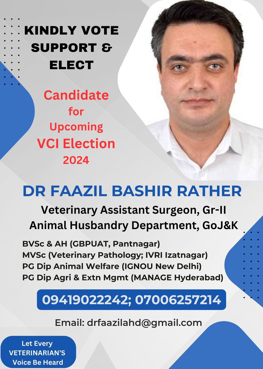 Filed nominations for VCI Elections-2024. Humble requests to all Seniors, Colleagues and dear Juniors to kindly Vote, Support & Elect me for the said election. Thanks & Regards.. #veterinarian #veterinary #vetsofinstagram #indianvet #vets #vetstudent #VCI #vcielection #vetpath