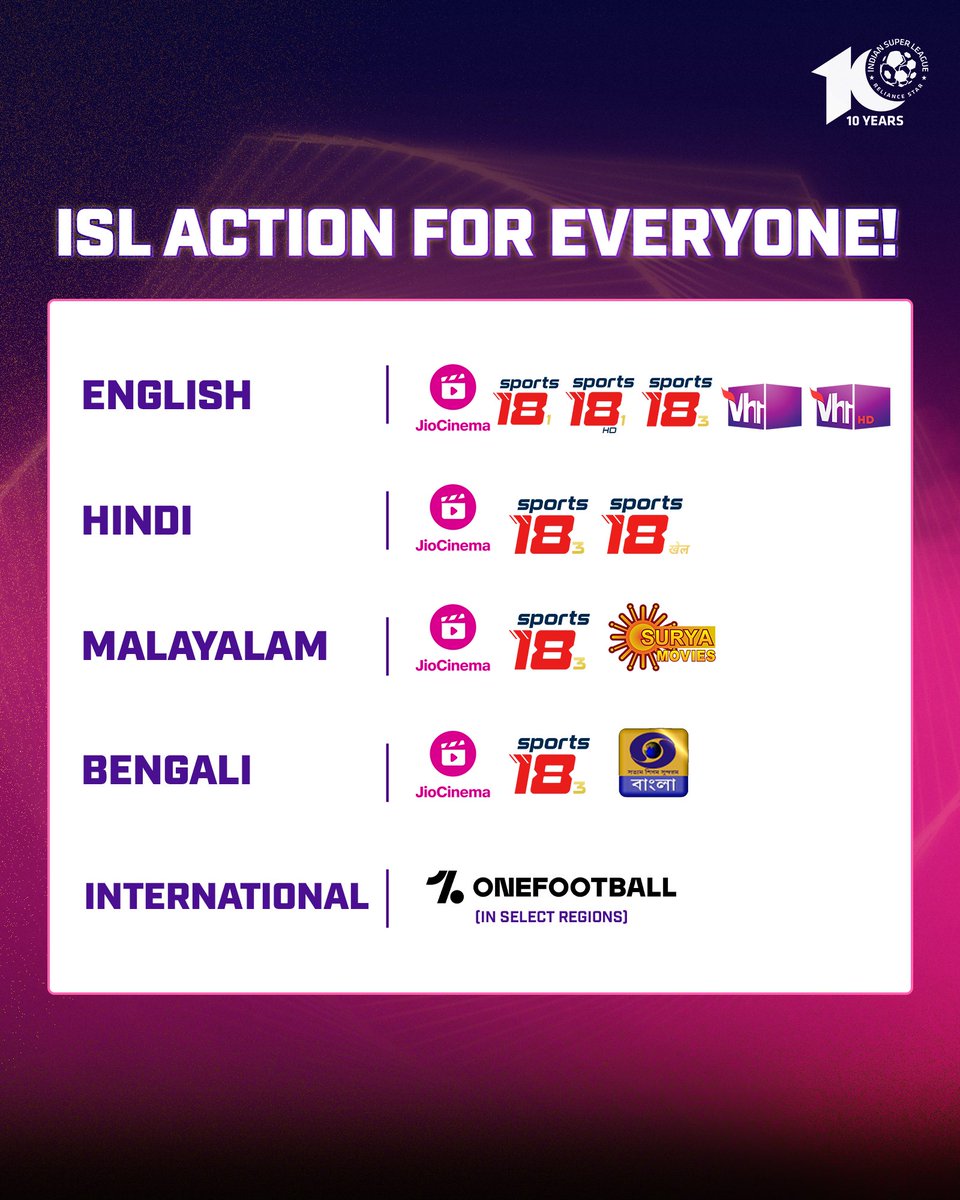 𝐓𝐇𝐄 𝐅𝐈𝐆𝐇𝐓 𝐅𝐎𝐑 𝐓𝐇𝐄 𝐅𝐈𝐍𝐀𝐋 𝐁𝐄𝐆𝐈𝐍𝐒 𝐇𝐄𝐑𝐄 👊 Watch #OFCMBSG in Semi-Final 1, 1st Leg LIVE only on @JioCinema, @Sports18, @Vh1India, #SuryaMovies & #DDBangla! 📺 #ISL #ISL10 #ISLPlayoffs #LetsFootball #OdishaFC #MBSG