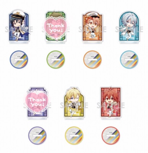 hadsuki_5's tweet photo. 【譲渡】
アイドリッシュセブン/アイナナ
きゃらふぃーゆ アクリルスタンド アクスタ
8周年 8thビジュアル BOX A

☆譲▶一織・三月・環・ナギ・陸

☆求▶定価+送料

※1BOX予約済
※フォロワー様・纏め優先

どうぞ宜しくお願い致します。 https://t.co/1AUowIsNcF