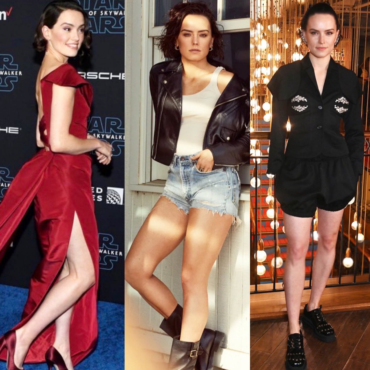 Daisy Ridley legs for the timeline. ❤️ #daisyridley #legsfordays