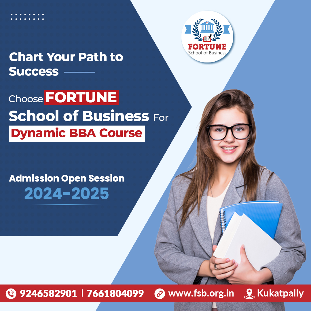 Launch your career with a future-proof education at Fortune School of Business. Our dynamic BBA program equips you with the skills and knowledge to thrive in the ever-evolving business world.
#fortunebusiness #bbadegree #businesseducation #managementstudies #entrepreneur #leaders