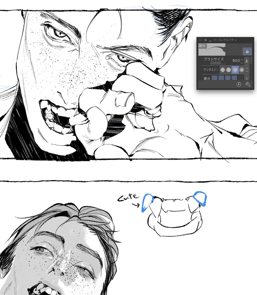 haco_etc_'s tweet photo. 🤷‍♂️🦷 https://t.co/tOKByMFF4g