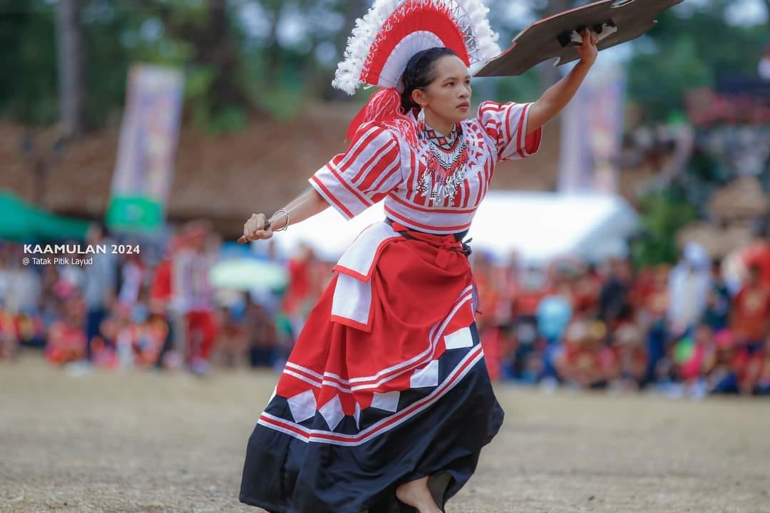 Do not let them define you as Maria Clara. We are Apu Pigsayu, the defender of our culture and ancestral land 🔥 #AwakenApuPigsayu #decolonize - Dayandayan Saway Kinuyog #Kaamulan2024