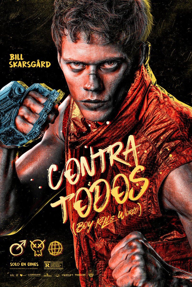 📢 #ContraTodos 👊🏻🕹️ El 25 de abril llega para cubrir de sangre la gran pantalla, esta Increíble cinta de acción y comedía!! La venganza nunca se sintió tan emocionante. ⭐⭐⭐⭐