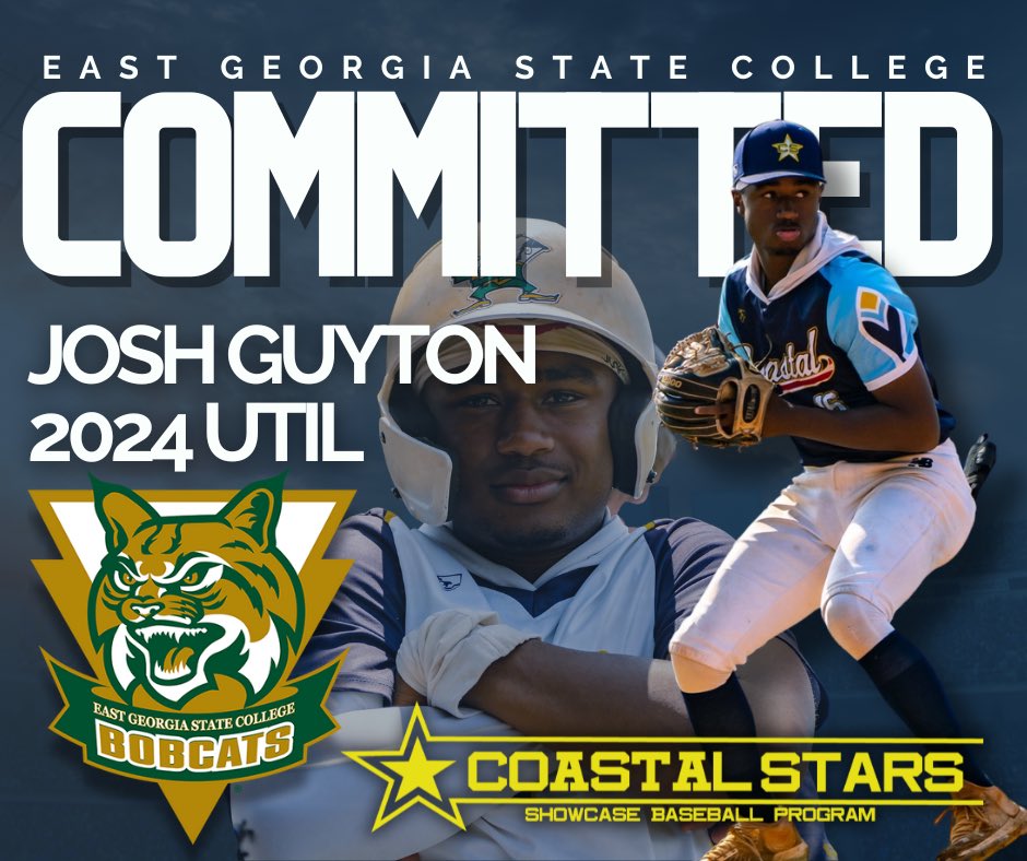 Another ‘24 off the board! Congrats to Josh Guyton on his recent commitment to East GA. State! Super talented athlete with a bright future! Big things coming. Congrats, Josh! #CoastalStars @JoshuaGuyton9