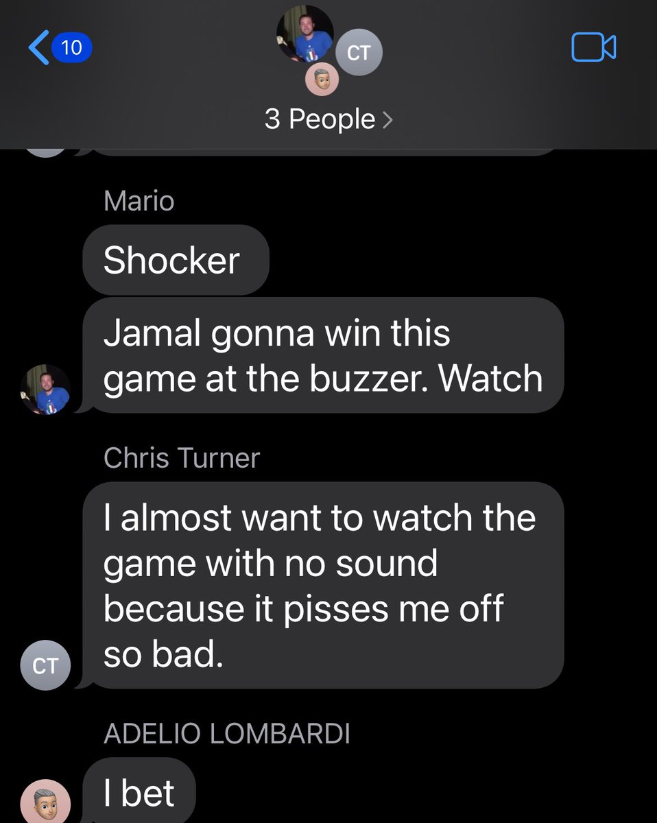 The <a href="/nuggets/">Denver Nuggets</a> were down 17 in the third quarter when my brother texted me THIS.