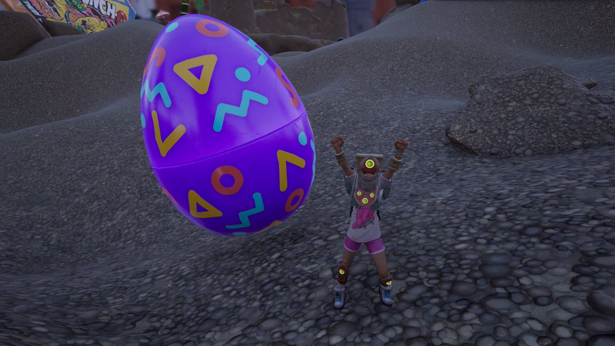 yevliii's tweet image. FINALLY found the EASTER EGG!!~ ☺️🥰😱 I need more chocolates though 😅 #Grounded #springevent #limited