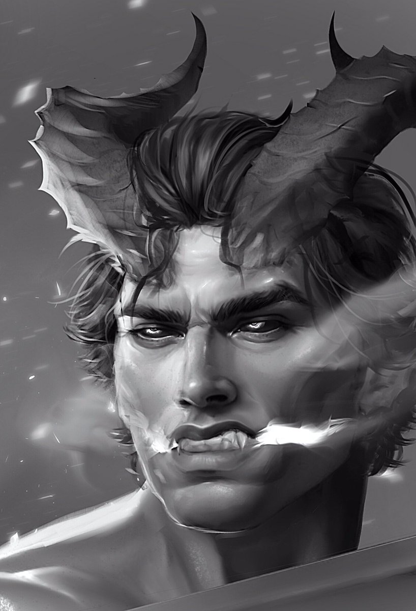 Fighter Tiefling x Miguel w.i.p.