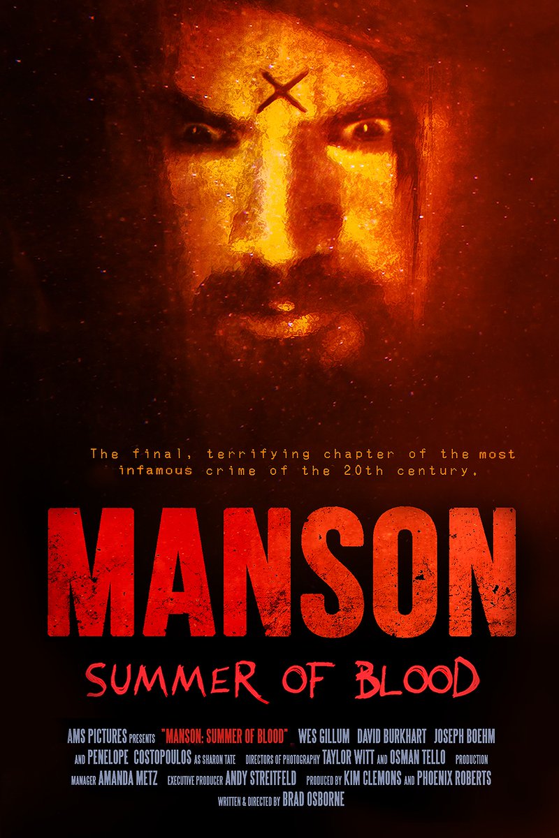 MANSON: SUMMER OF BLOOD is now playing on @PrimeVideo! I had a small role playing Roman Polanski in this film. Check it out!

amazon.com/Manson-Summer-…

#Manson #CharlesManson #Thriller #AMSPictures #AmazonPrimeVideo
