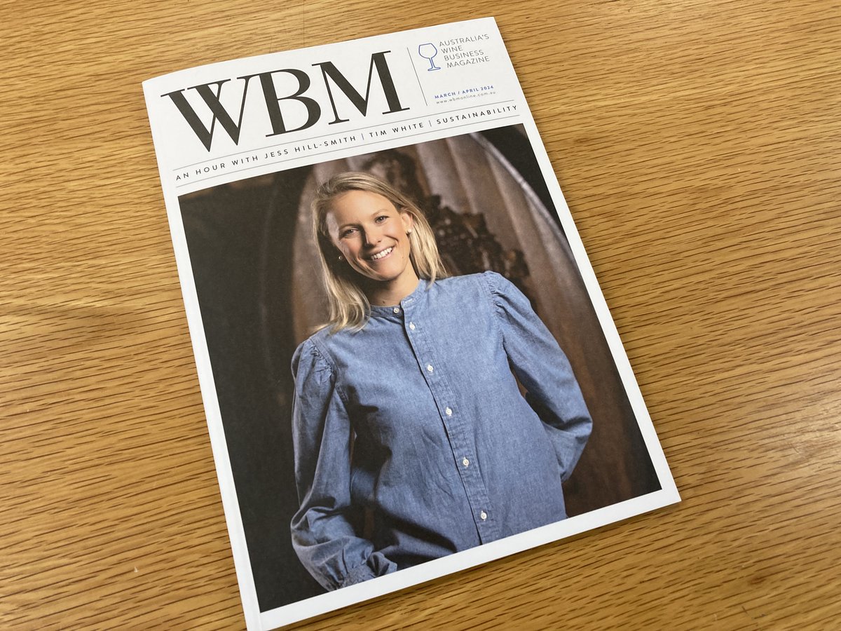 This month's @WBMwinemagazine with our very own Jess Hill-Smith. #yalumba175