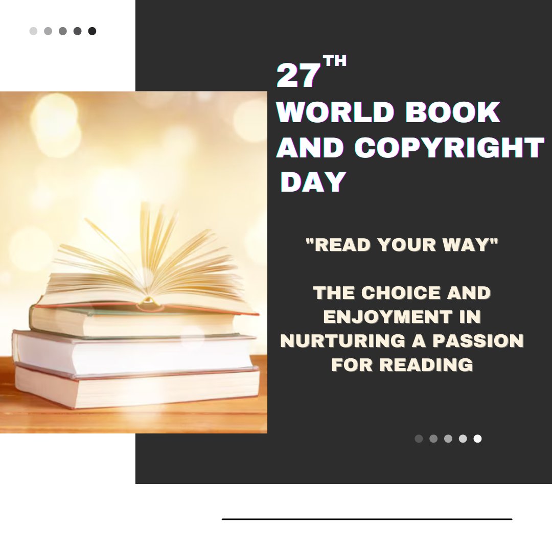 Celebrating the magic of books and the rights of creators, it's a day to cherish creativity worldwide!
Poster Credits: Ibashisha Manar

#jjinicio #WorldBookDay #worldbookday2024 #copyright #bookloversunite #iprights #readersgonnaread #authorslife #creativecommunity
