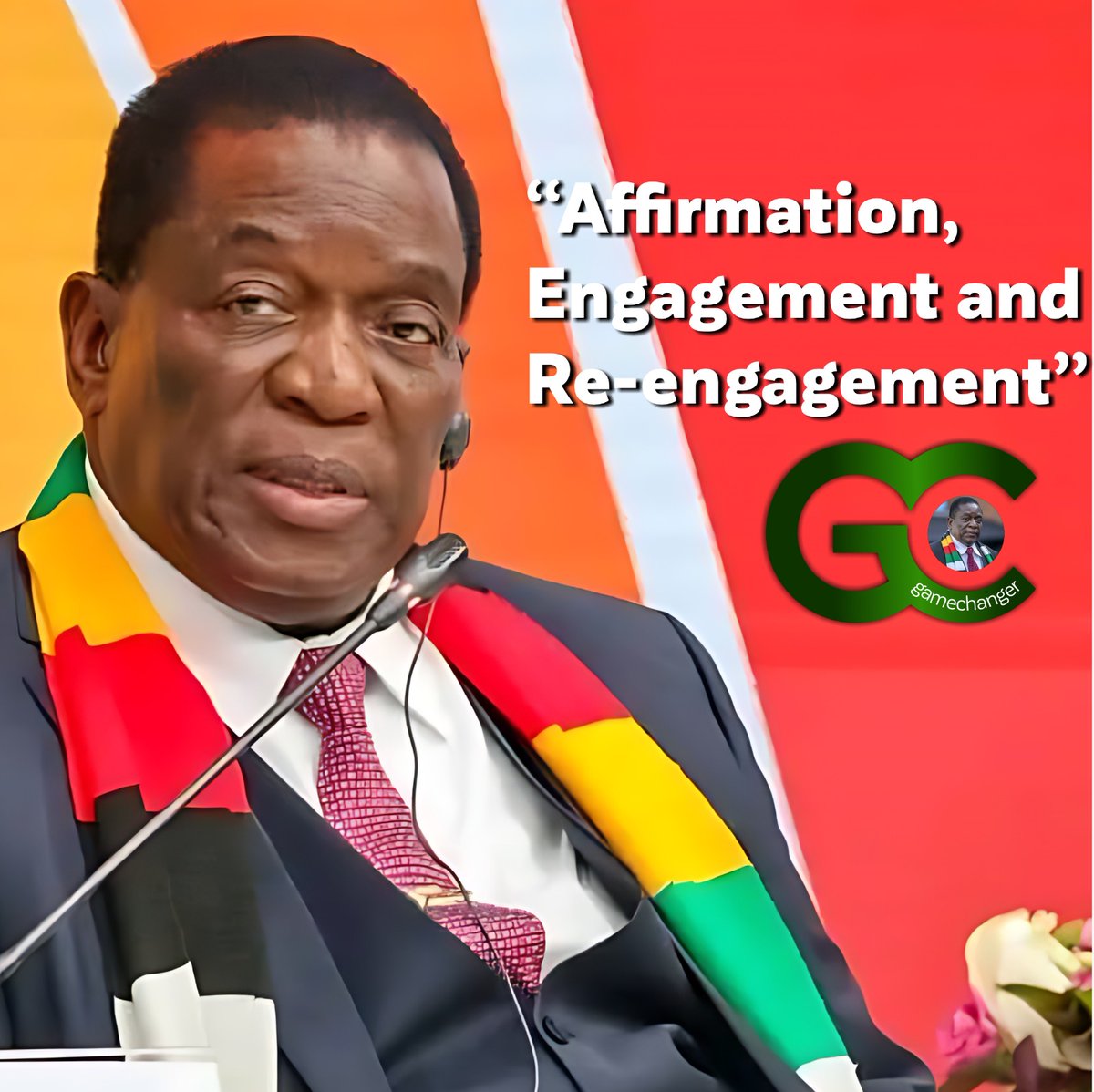 President Of The Republic Of Zimbabwe Cde ED Mnangagwa