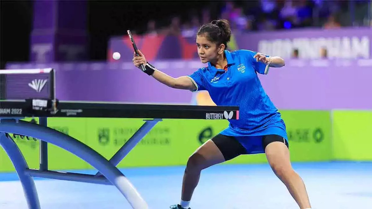 Sreeja Akula becomes India no. 1⃣ in women's singles for the first time! 👏🏓

The youngster is currently ranked 38 according to the ITTF rankings, one above Manika Batra whom she displaces as the best in the country.

#TableTennis