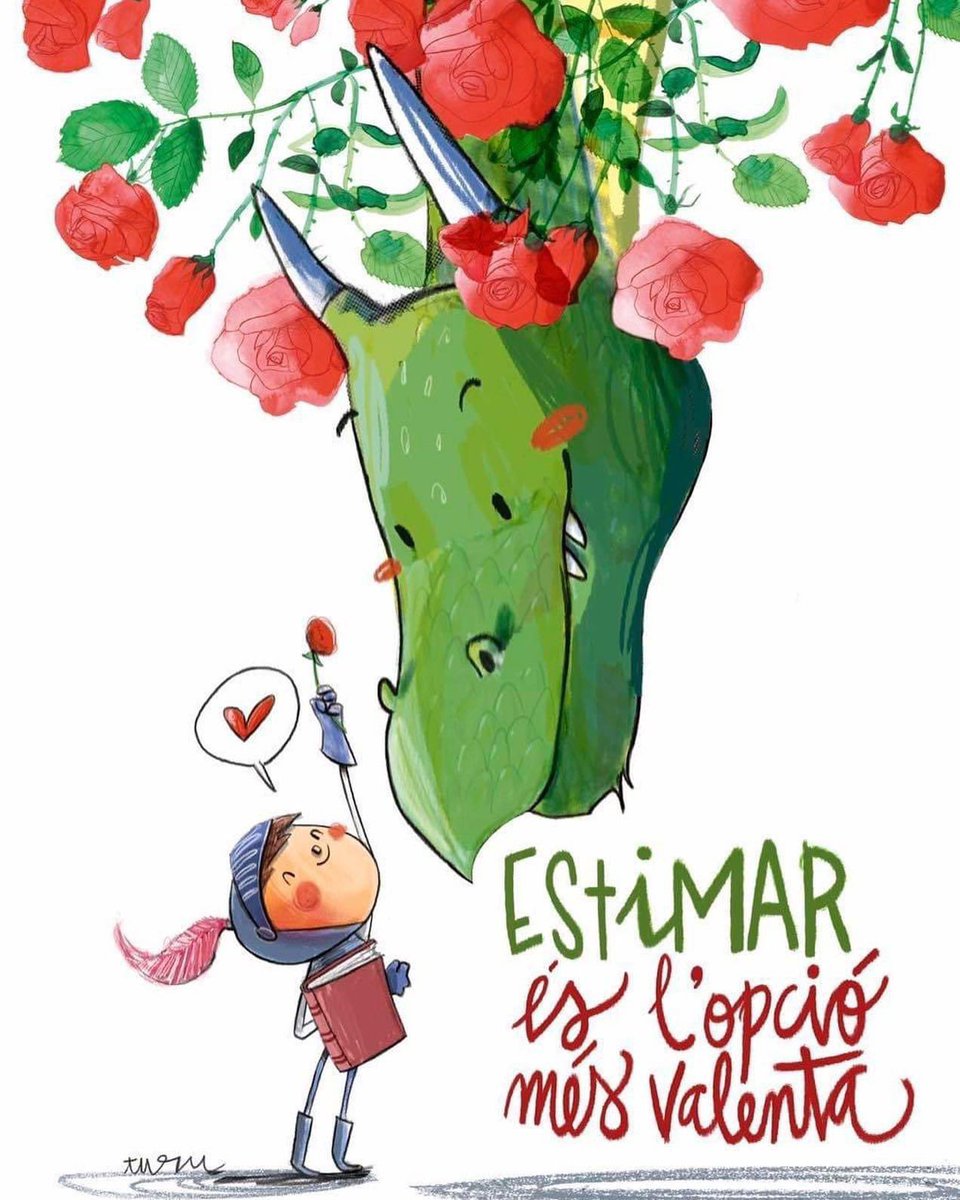 Dos mesos després de deixar Twitter, no hi ha dia millor dia per tornar que el d’avui. Regaleu llibres, roses, molt d’amor i enamoreu-vos si és possible. El dia de Sant Jordi sempre porta sorpreses. Content de ser-hi, viviu i gaudiu d’una Diada molt especial… #Bondia 🌹📚